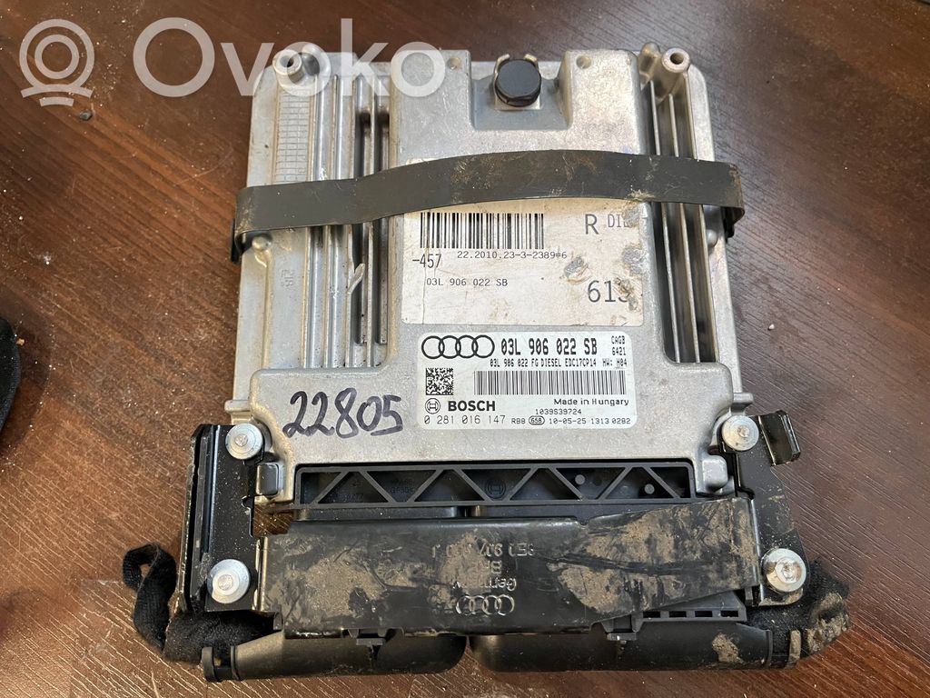 Audi A6 S6 C6 4F Engine control unit/module 