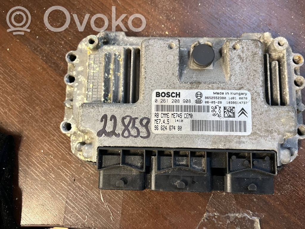 Peugeot 207 Sterownik / Moduł ECU 