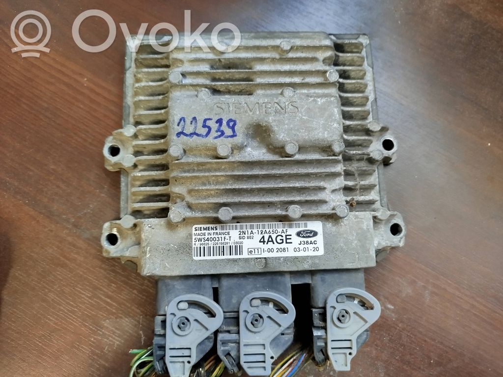 Ford Fiesta Engine control unit/module 