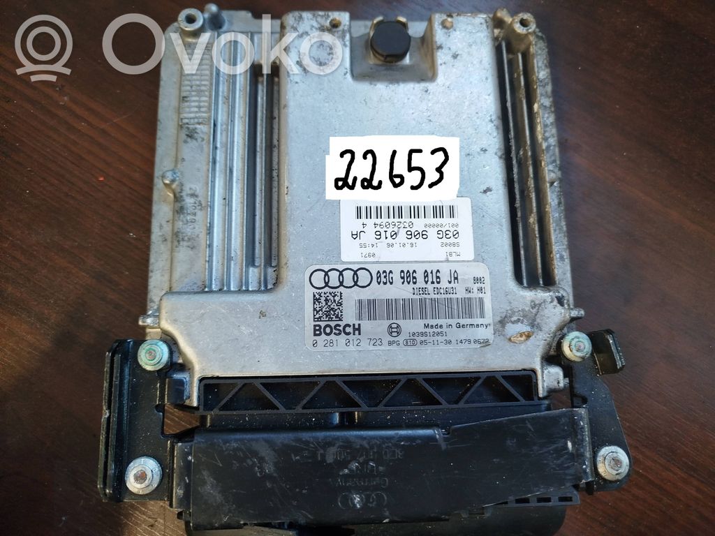 Audi A4 S4 B6 8E 8H Engine control unit/module 