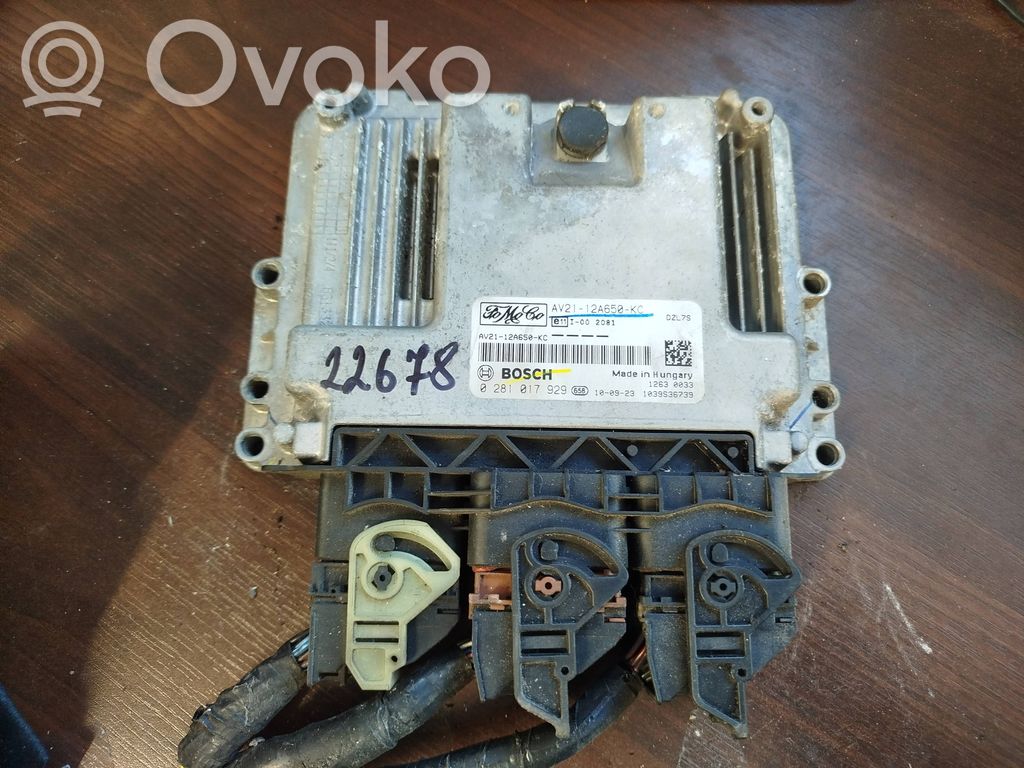 Ford Focus Engine control unit/module 