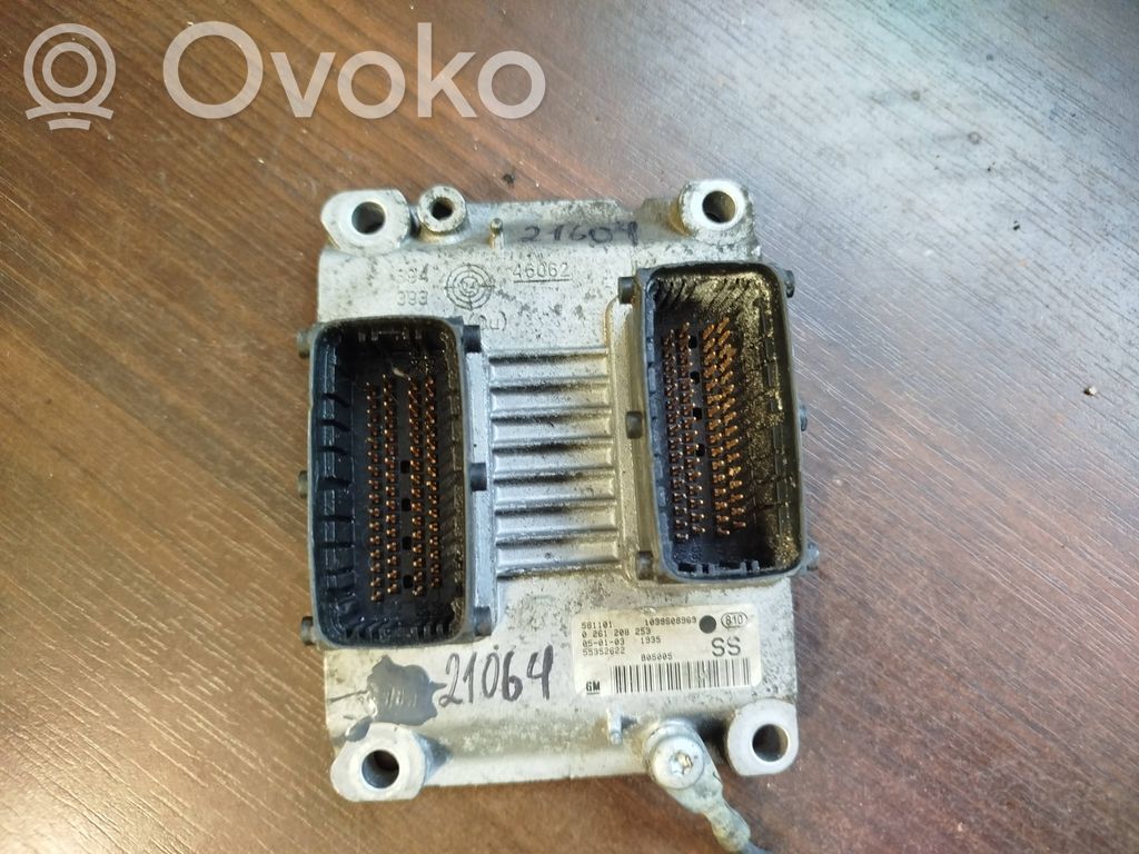 Opel Meriva A Engine control unit/module 
