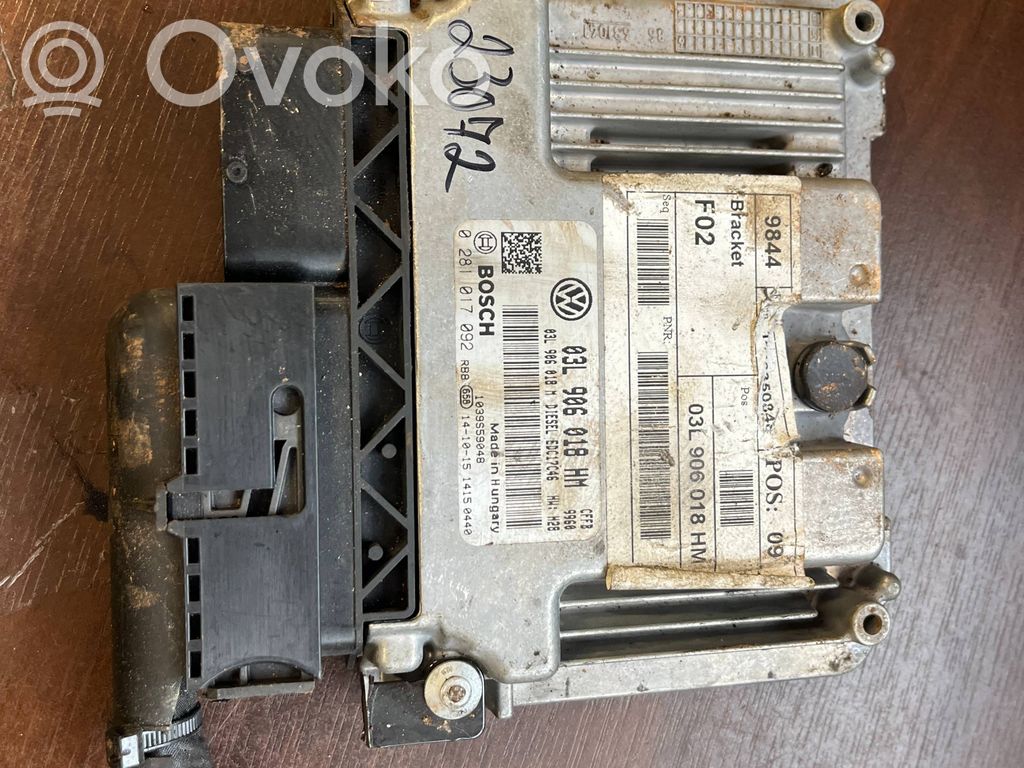 Volkswagen Caddy Engine control unit/module 