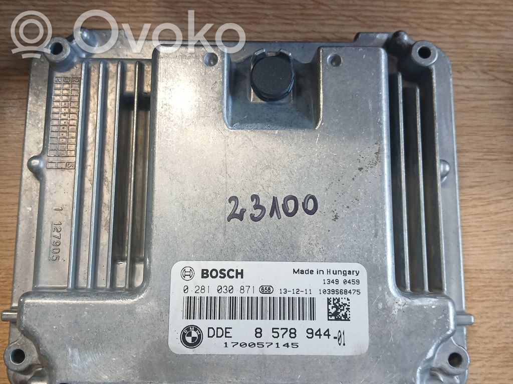 BMW 3 F30 F35 F31 Engine control unit/module 