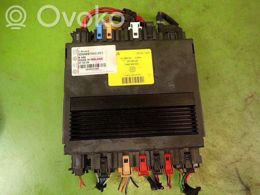 Volkswagen Phaeton Seat control module 