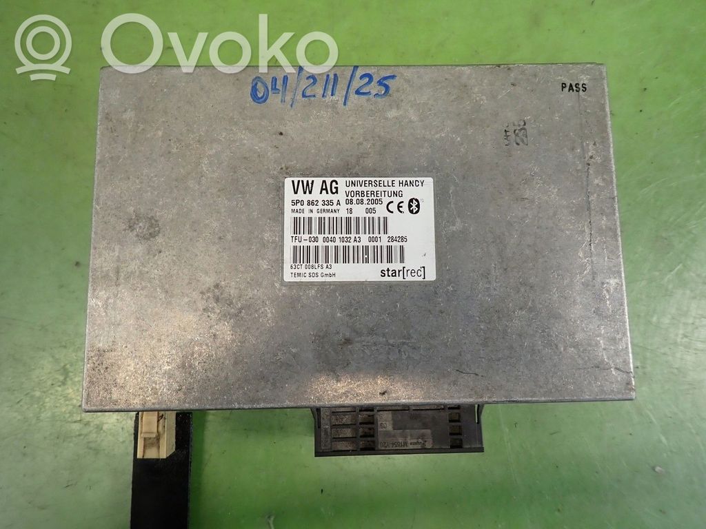 Skoda Octavia Mk2 (1Z) Bluetooth modulis 
