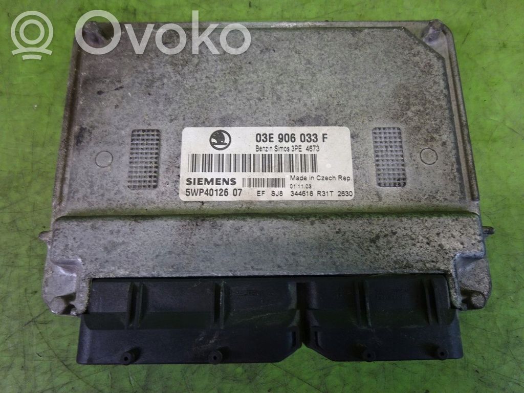 Engine control unit/module ECU   03E906033F
