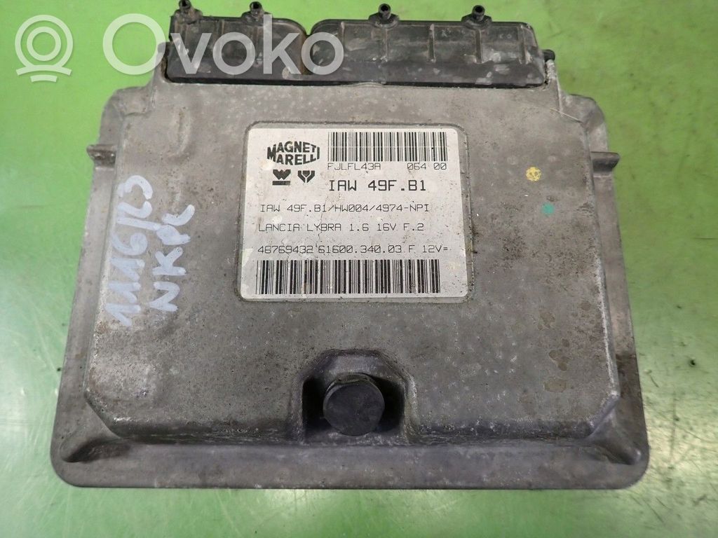 Lancia Lybra Engine control unit/module ECU 