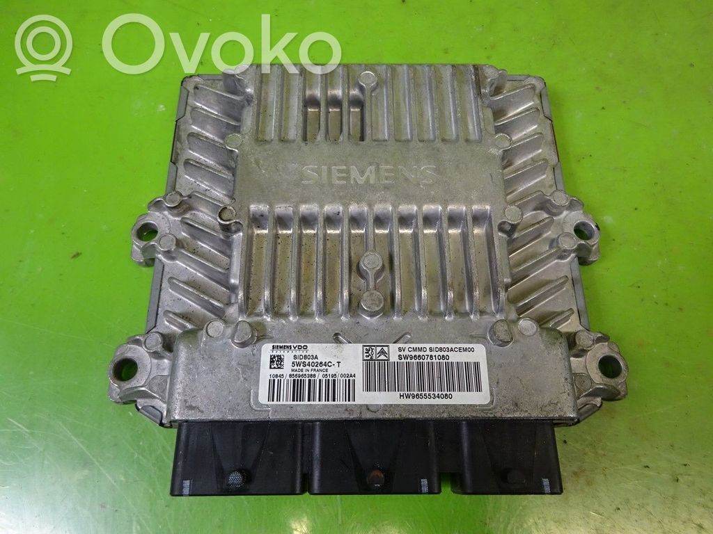 Peugeot 407 Engine control unit/module ECU 