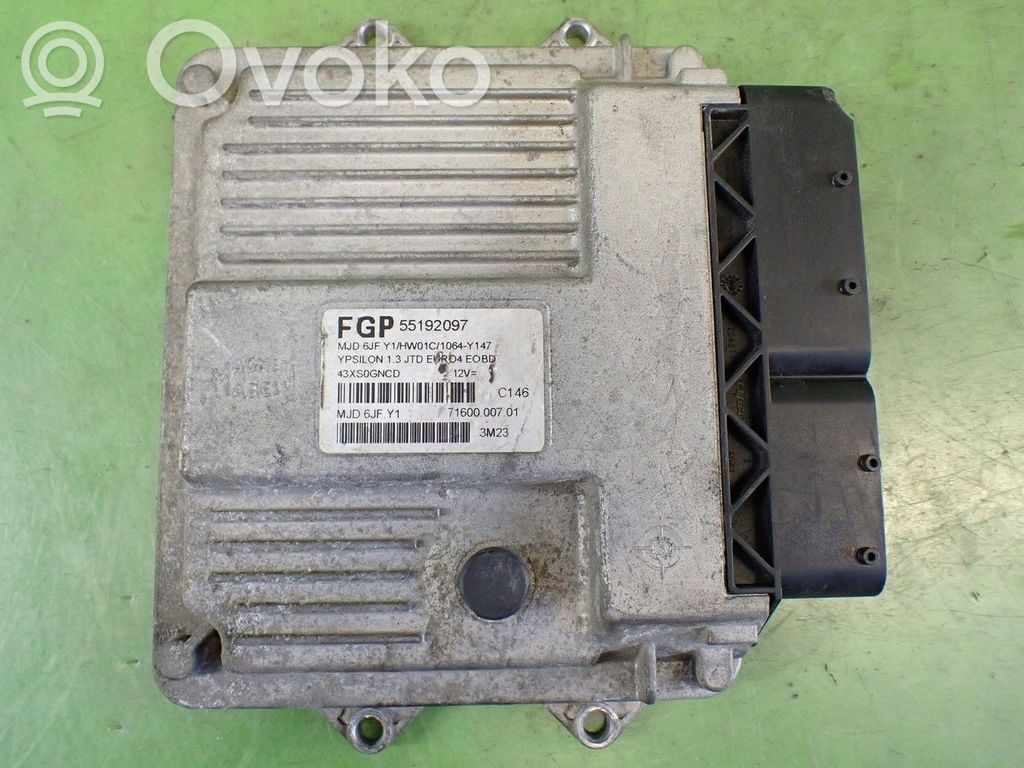 Lancia Ypsilon Engine control unit/module ECU 