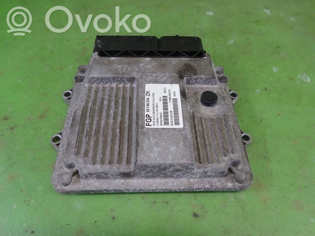 Opel Corsa C Engine control unit/module ECU 