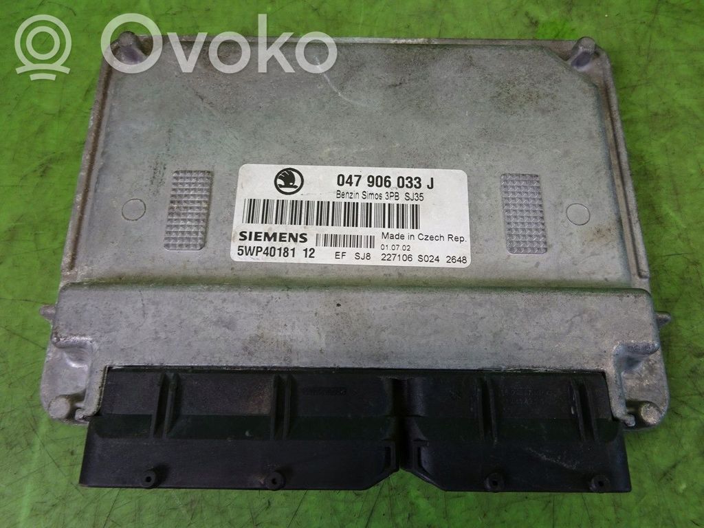 Skoda Fabia Mk1 (6Y) Engine control unit/module ECU 