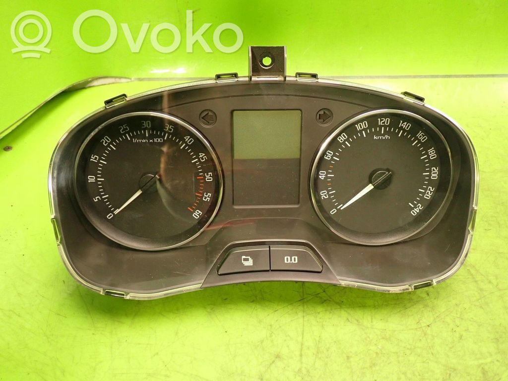 Skoda Fabia Mk2 (5J) Velocímetro (tablero de instrumentos) 