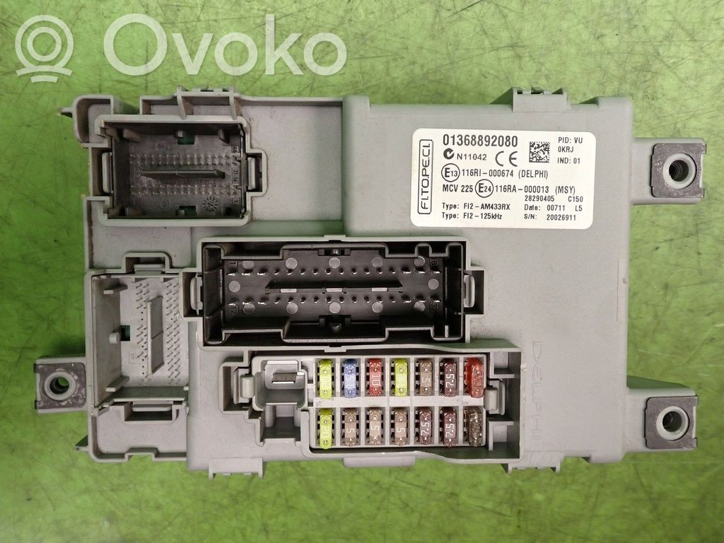 Peugeot Bipper Fuse module 