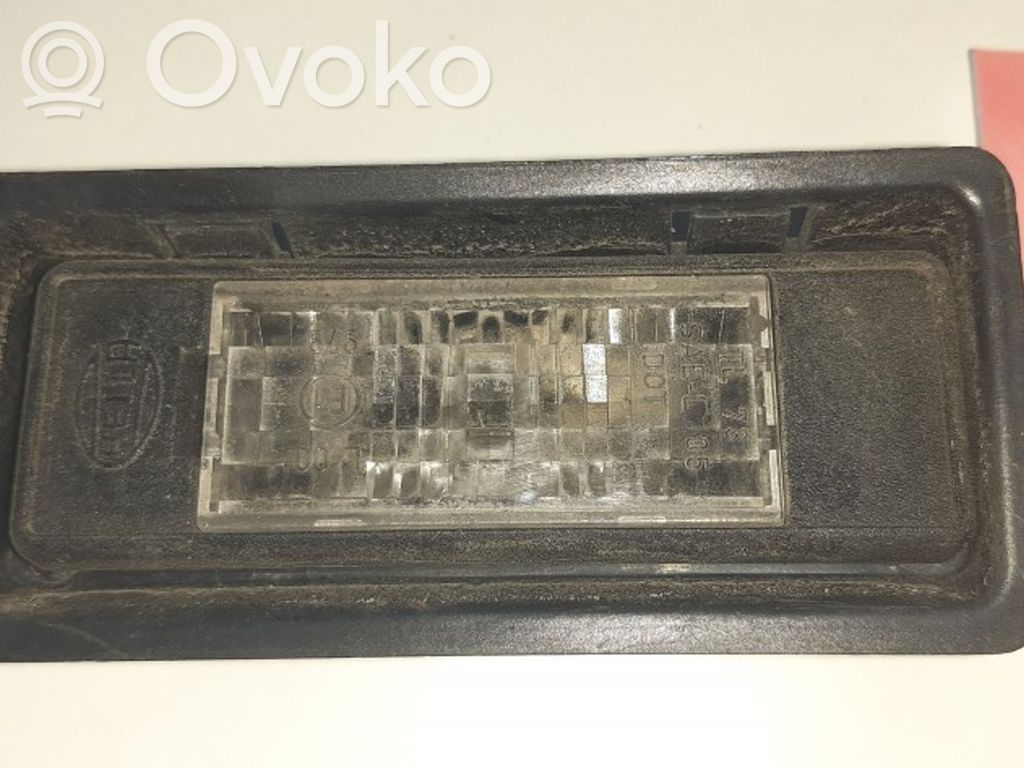 Peugeot 307 Éclairage de plaque d'immatriculation 