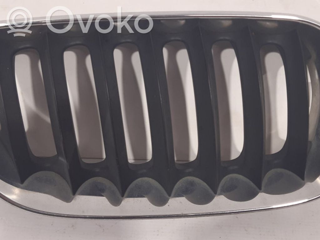 BMW X3 E83 Front bumper upper radiator grill 
