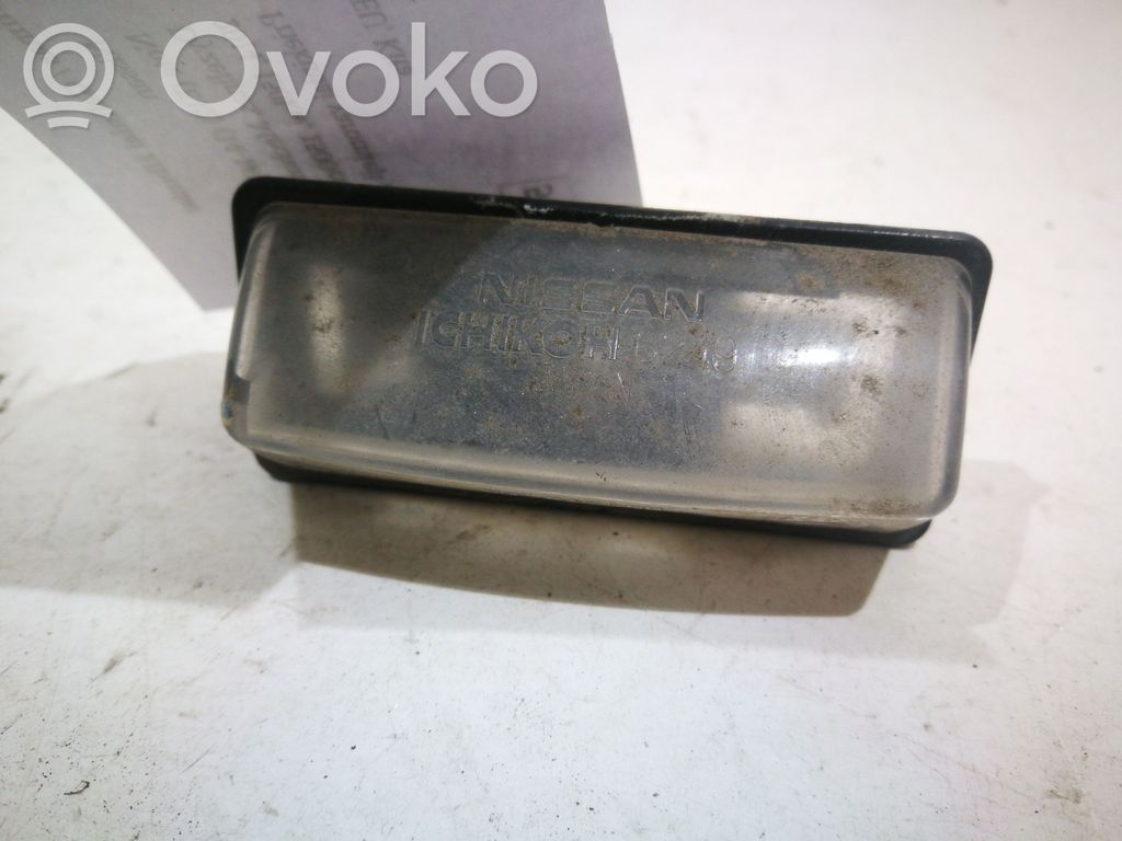 Nissan Note (E12) Éclairage de plaque d'immatriculation 