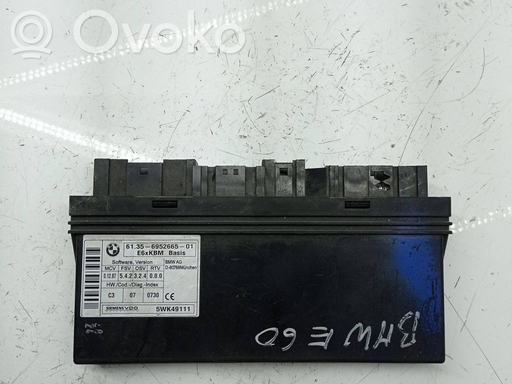 BMW 5 E60 E61 Comfort/convenience module 