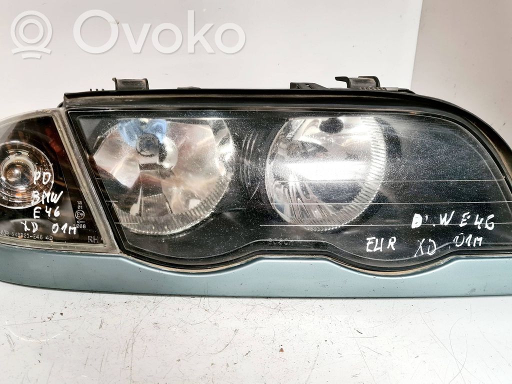 BMW 3 E46 Headlight/headlamp 