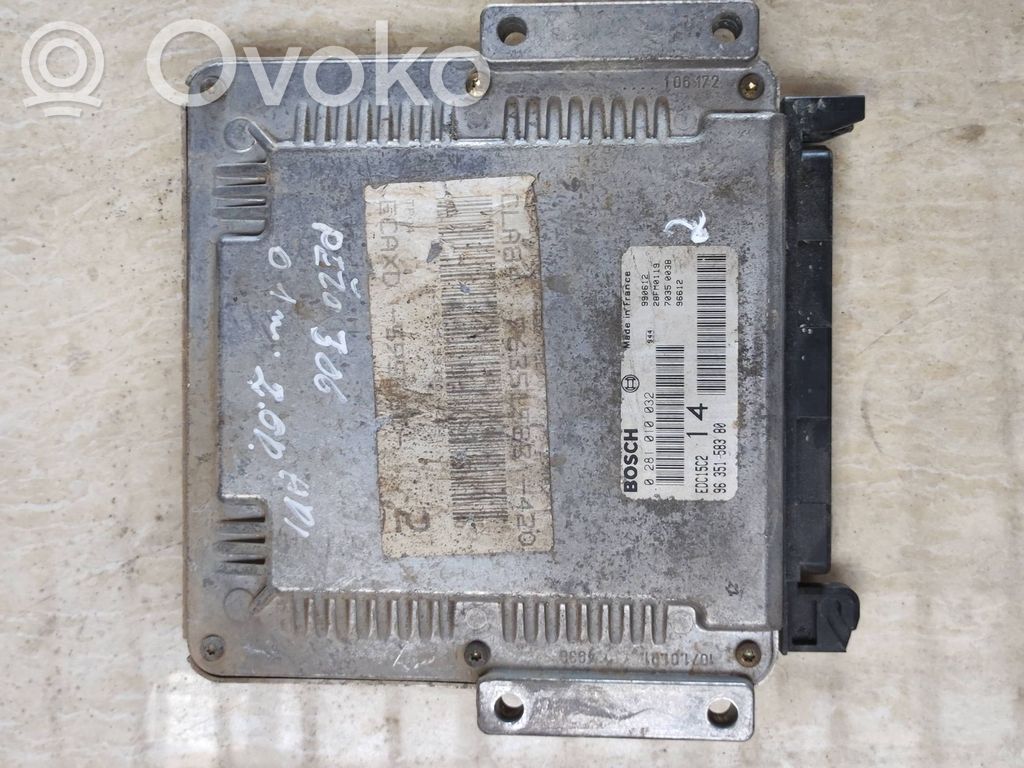 Peugeot 306 Engine control unit/module 