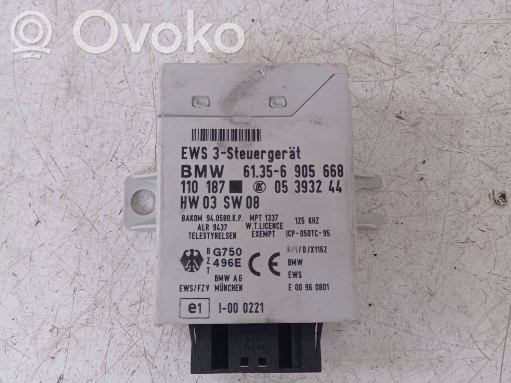 Immobilizer control unit/module   6905668