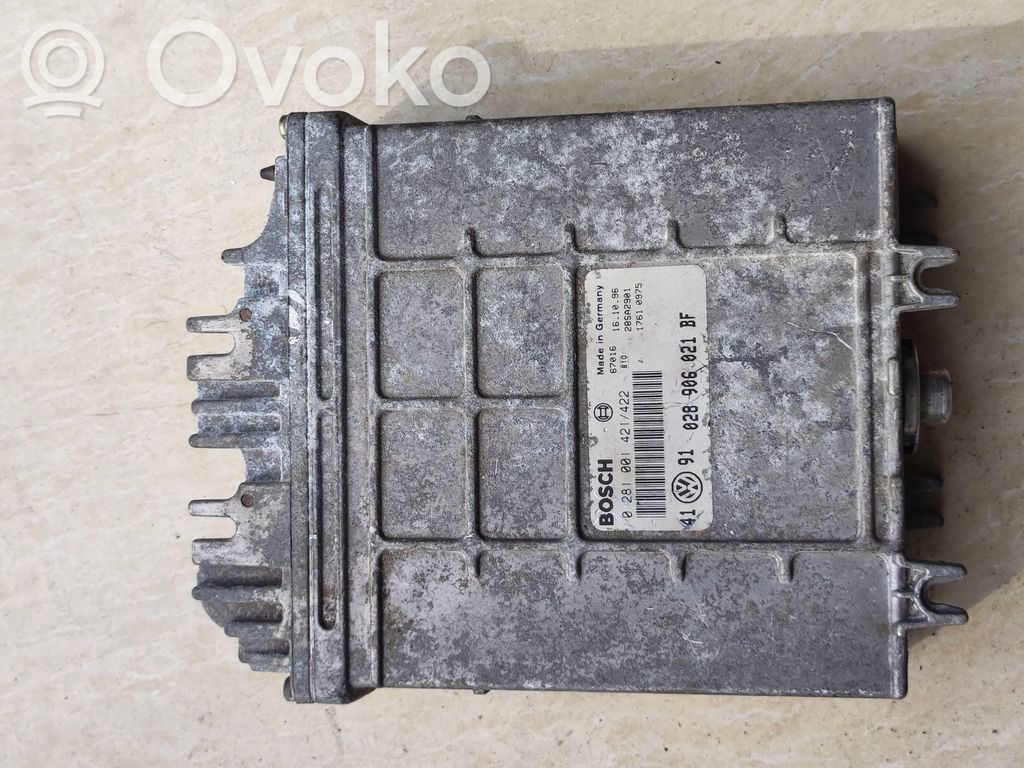 Engine control unit/module   028906021BF,0281001421
