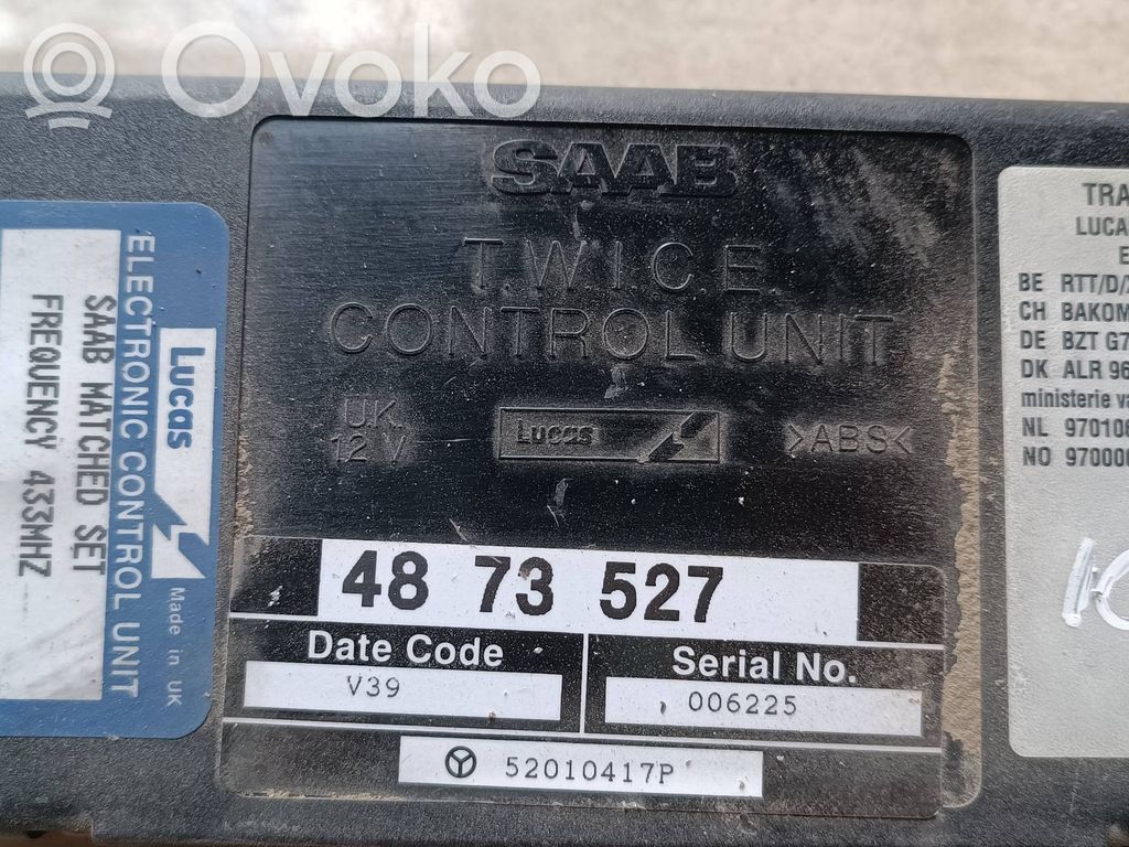 Saab 9-5 Comfort/convenience module 