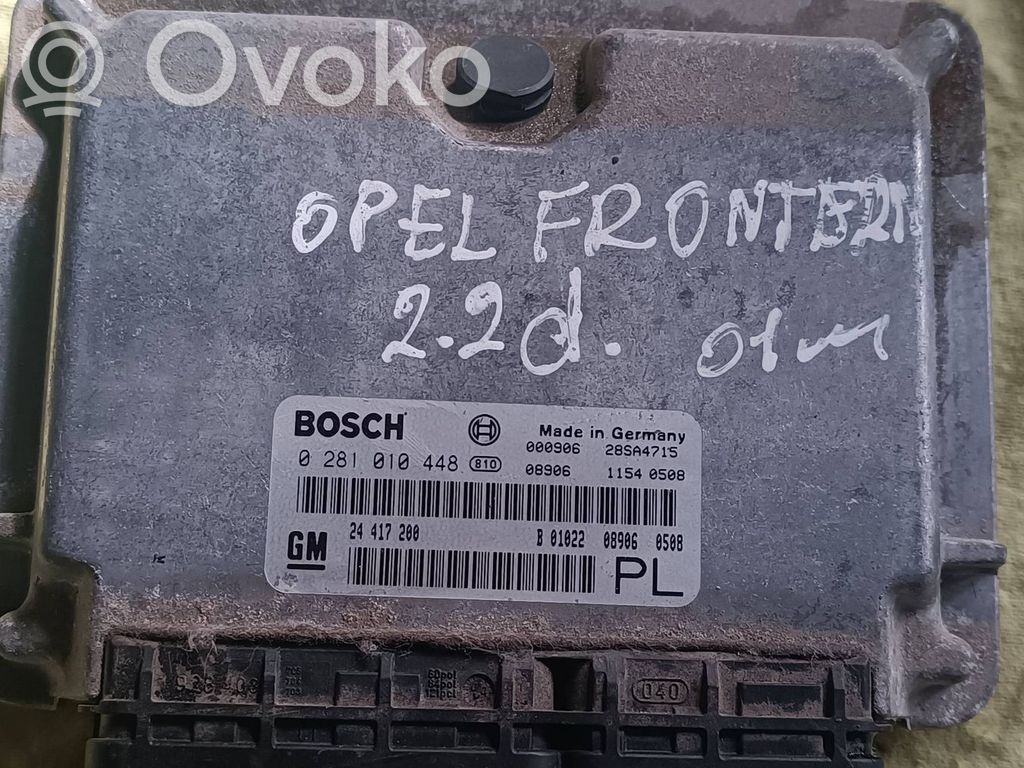 Opel Frontera B Engine control unit/module 