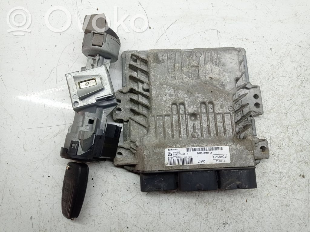 Ford Mondeo MK IV Engine ECU kit and lock set 
