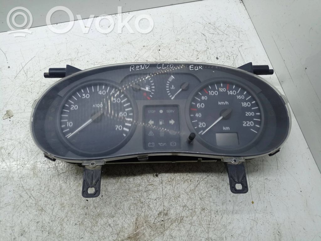 Renault Clio II Speedometer (instrument cluster) 