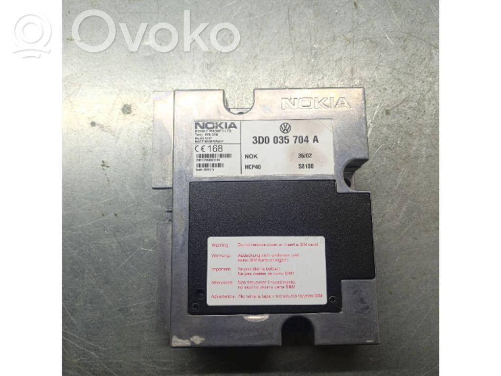 Volkswagen Phaeton Phone control unit/module 