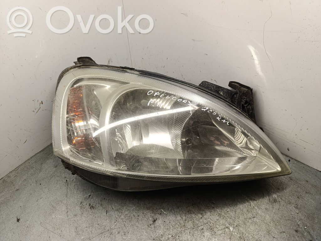 Opel Corsa C Headlight/headlamp 