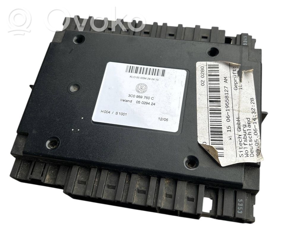 Volkswagen PASSAT B6 Module de commande de siège 