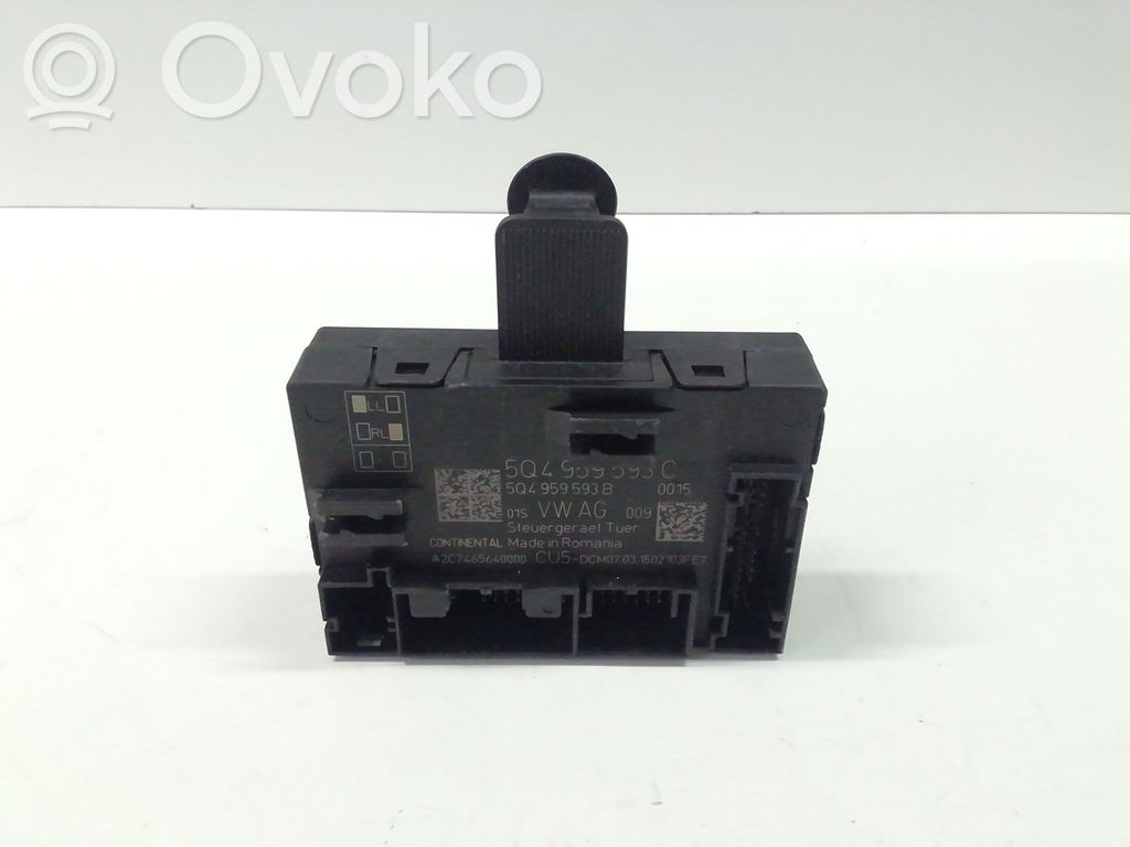 Volkswagen Golf VII Door control unit/module 