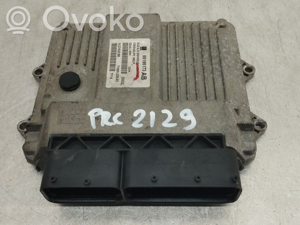 Unidad de control/módulo del motor   55195173,MJD6J0S5