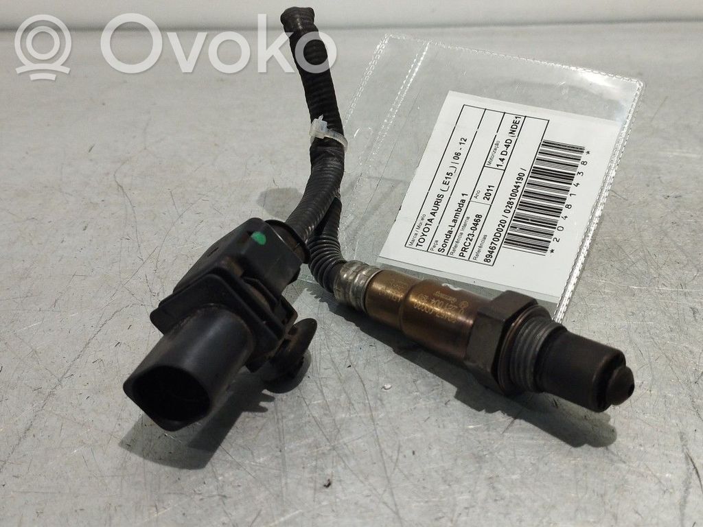 Lambda probe sensor   894670D020,0281004190
