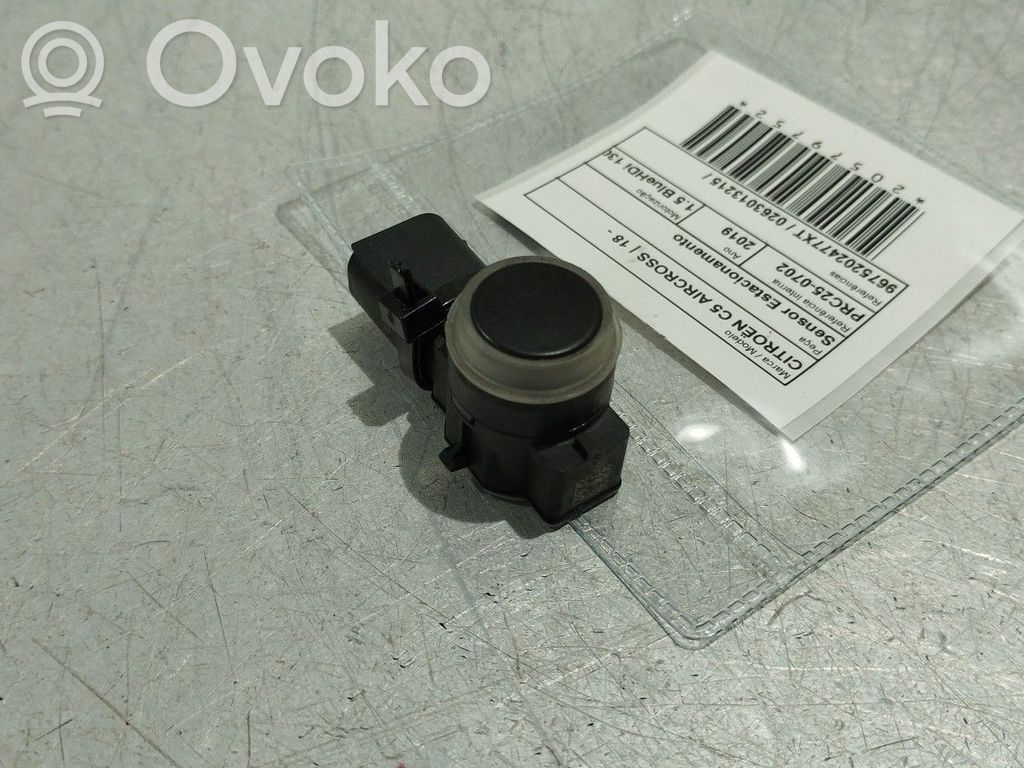 Parking PDC sensor   9675202477XT,0263013215
