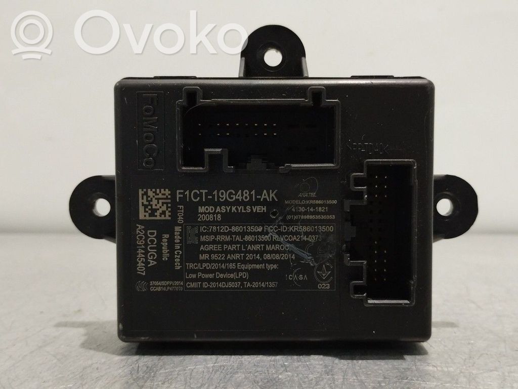 Door central lock control unit/module   F1CT19G481AK,A2C91445407