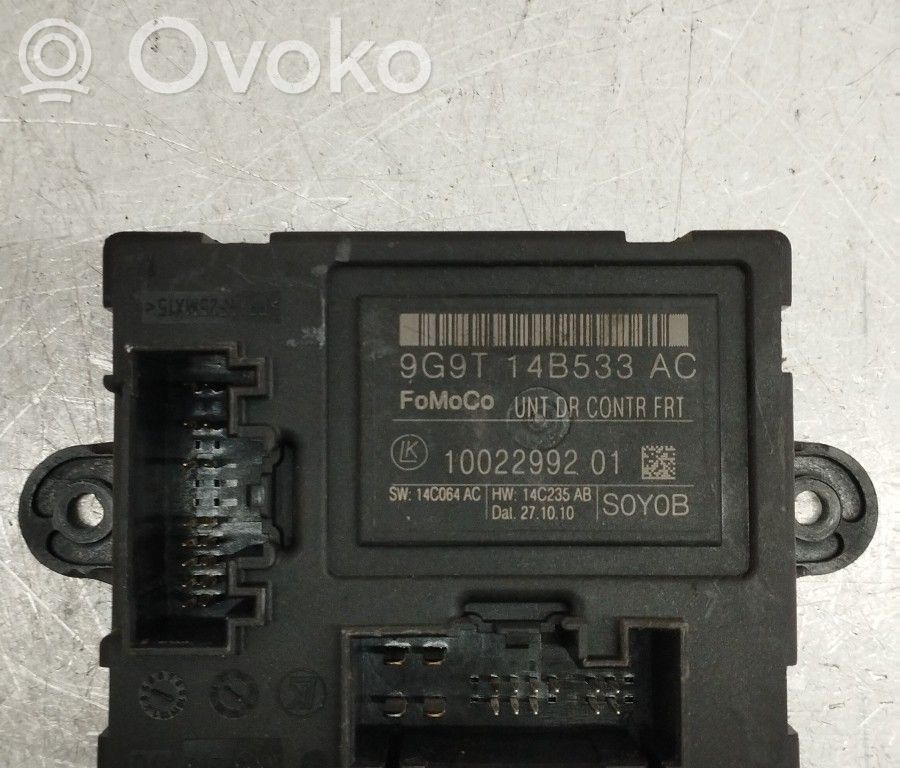 Front door window regulator motor   9G9T14B533AC