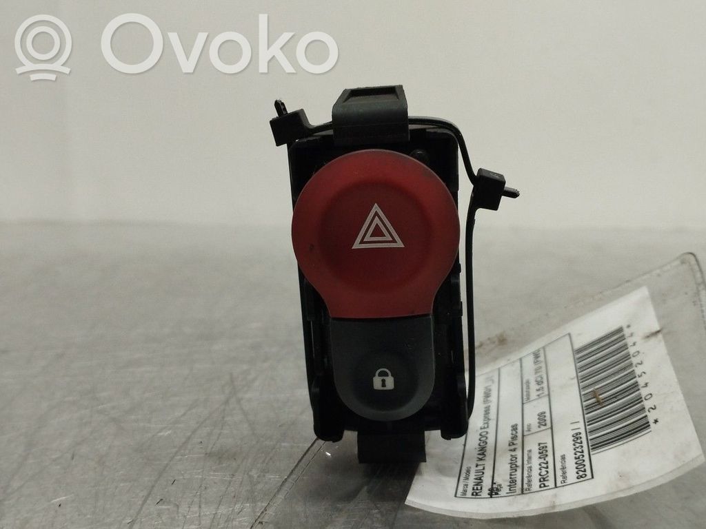 Botón interruptor de luz de peligro   8200523299