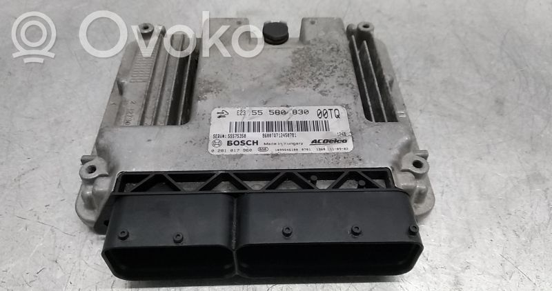 Unidad de control/módulo del motor   55580830,0281017960,55575350