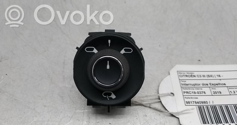 Wing mirror switch   9817840980