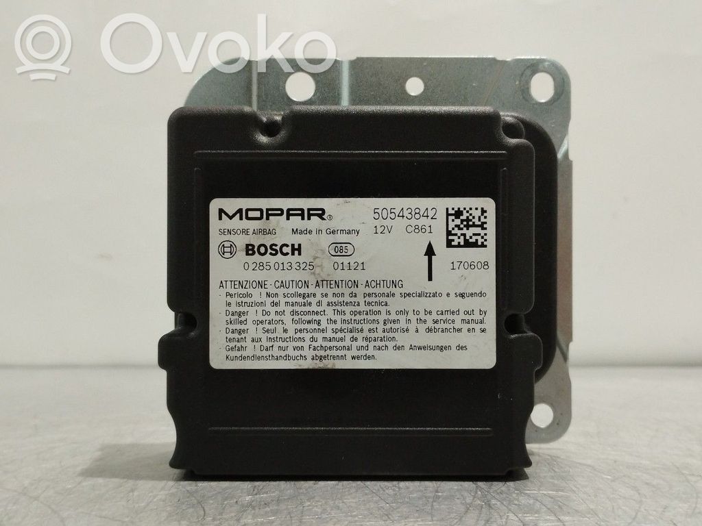 Airbag control unit/module   50543842,0285013325,AIRBAGSREBENTADOS