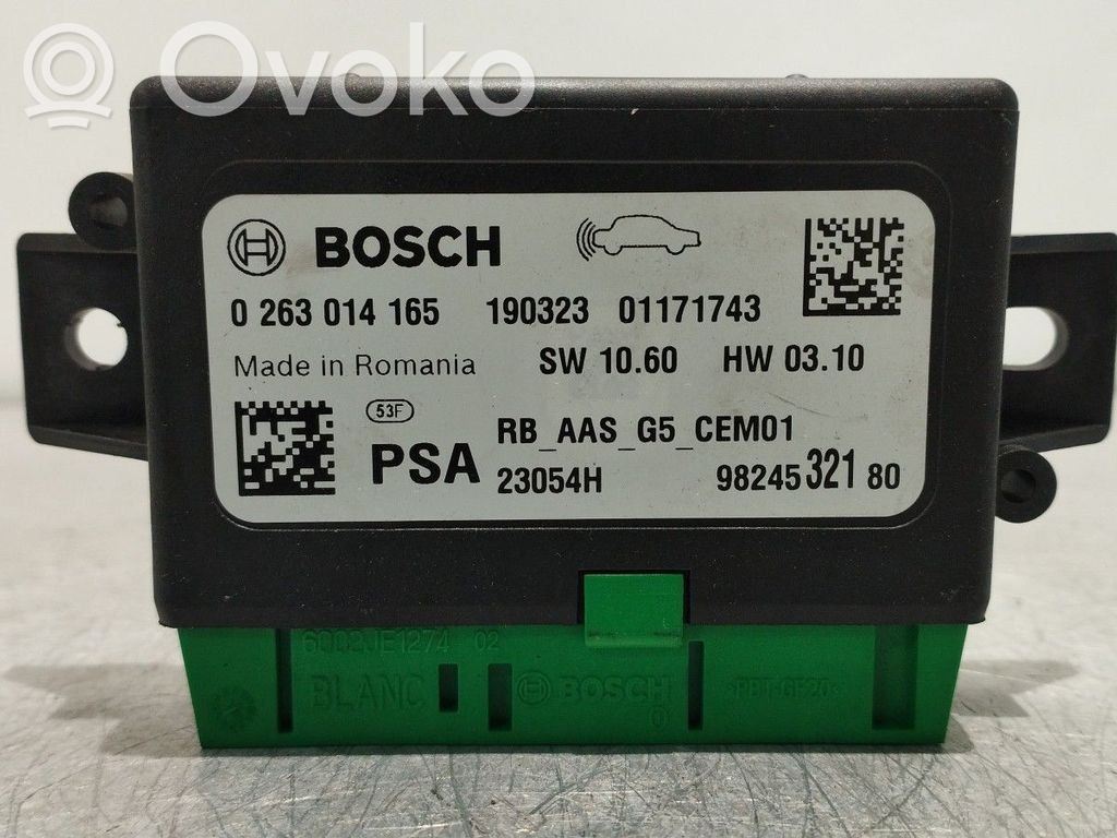 Parking PDC sensor display screen   9824532180,0263014165