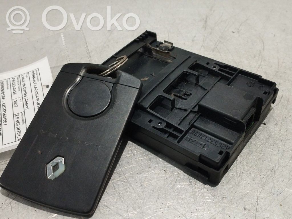 Ignition key card reader   285900001RF,A2C53185186