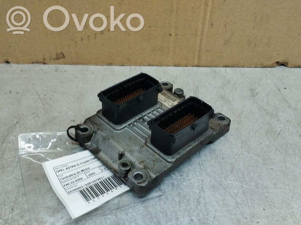 Opel Astra G Engine control unit/module 