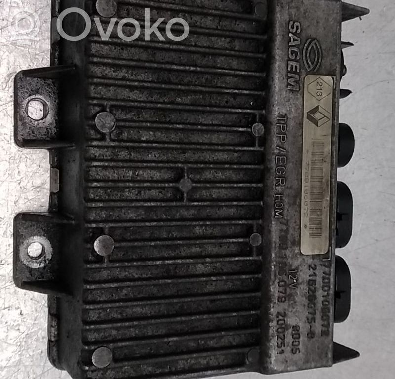 Engine control unit/module   7700106078,216260758,7700106072