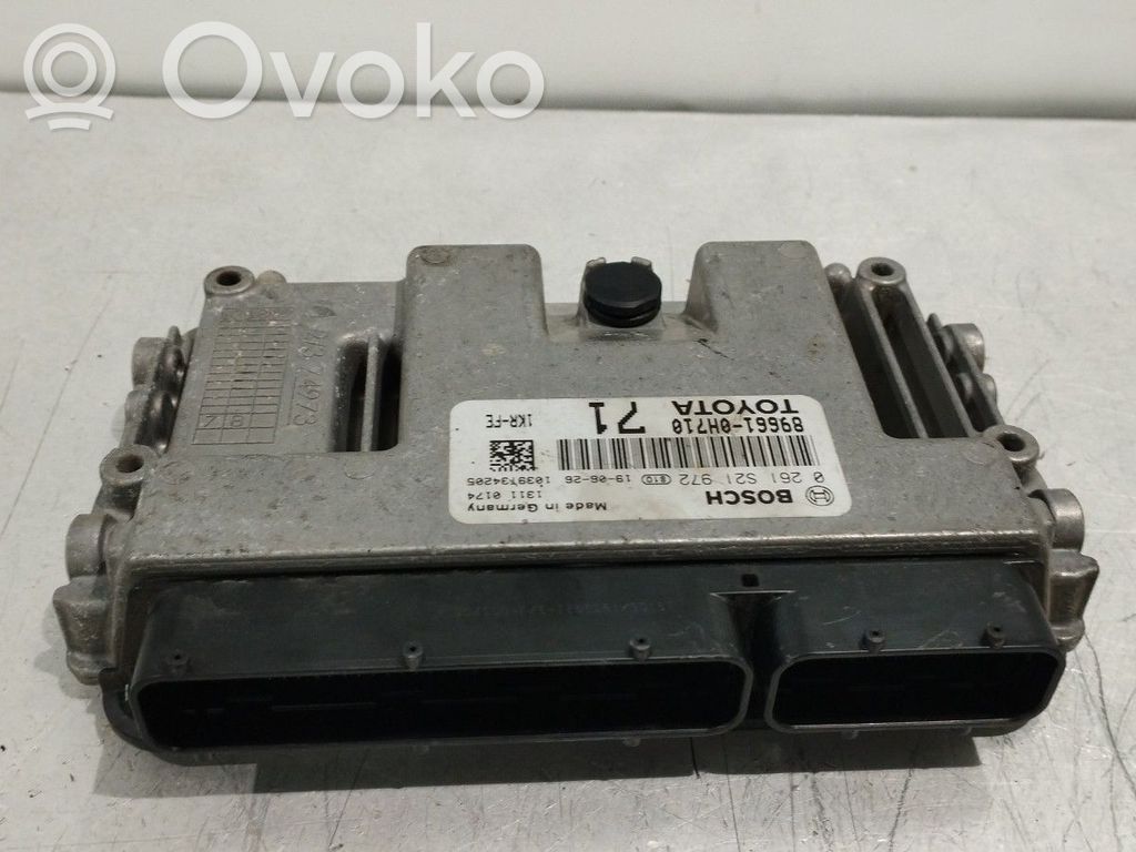 Toyota Aygo AB40 Engine control unit/module 