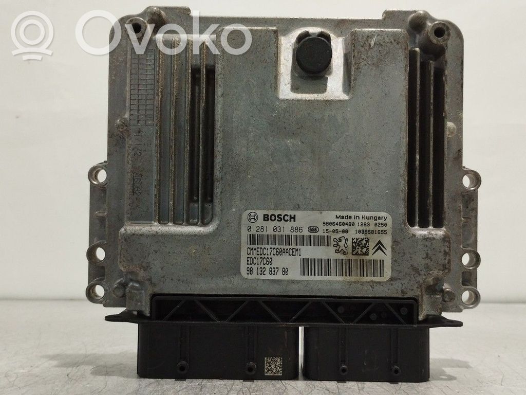 Peugeot 308 Engine control unit/module 
