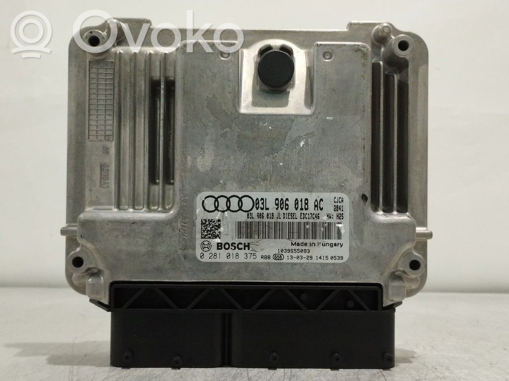 Motorsteuergerät/-modul   03L906018AC,0281018375,03L906018JL,EDC17C46